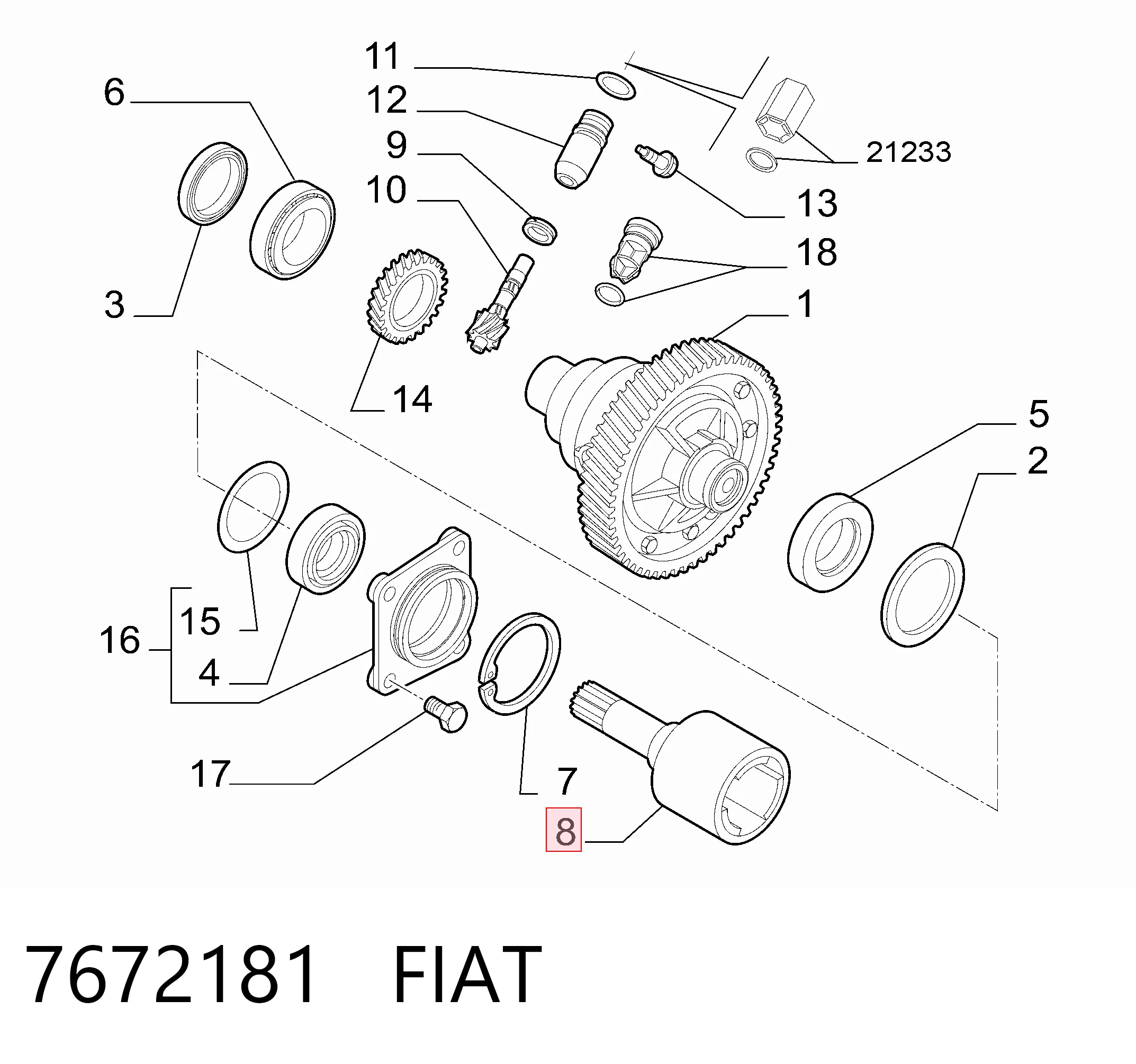 7672181 Fiat/Alfa/Lancia