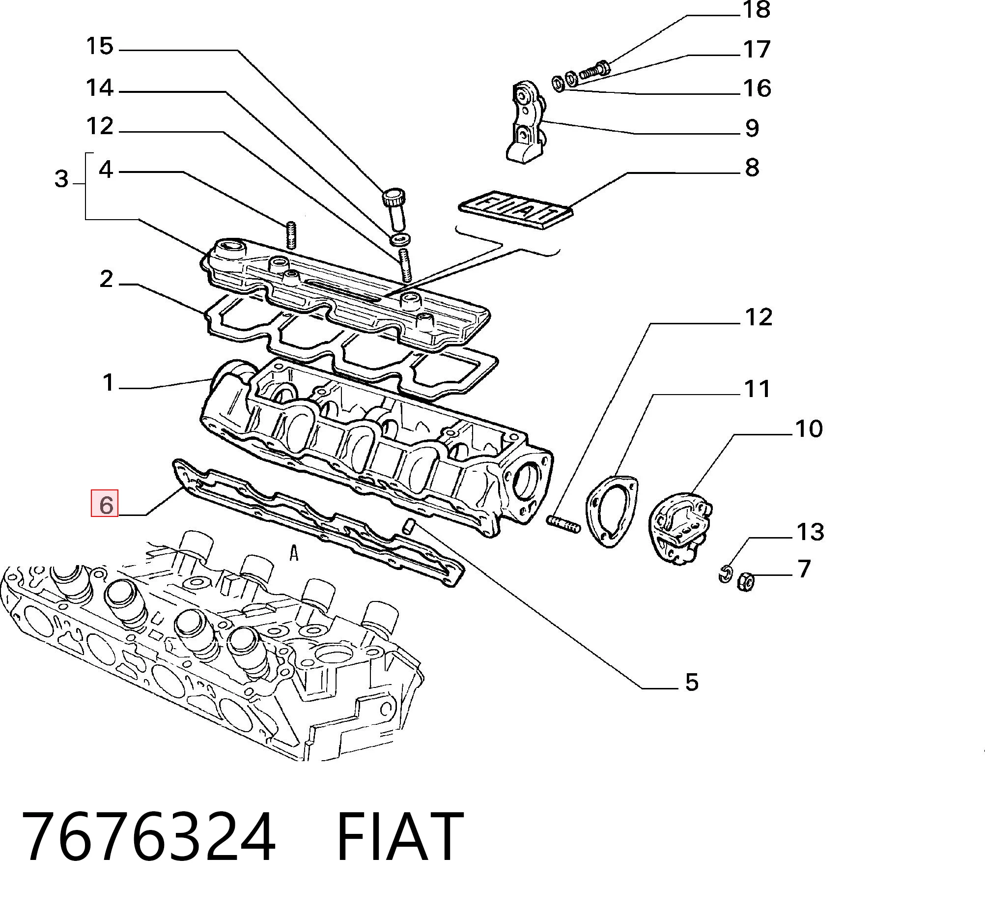 7676324 Fiat/Alfa/Lancia