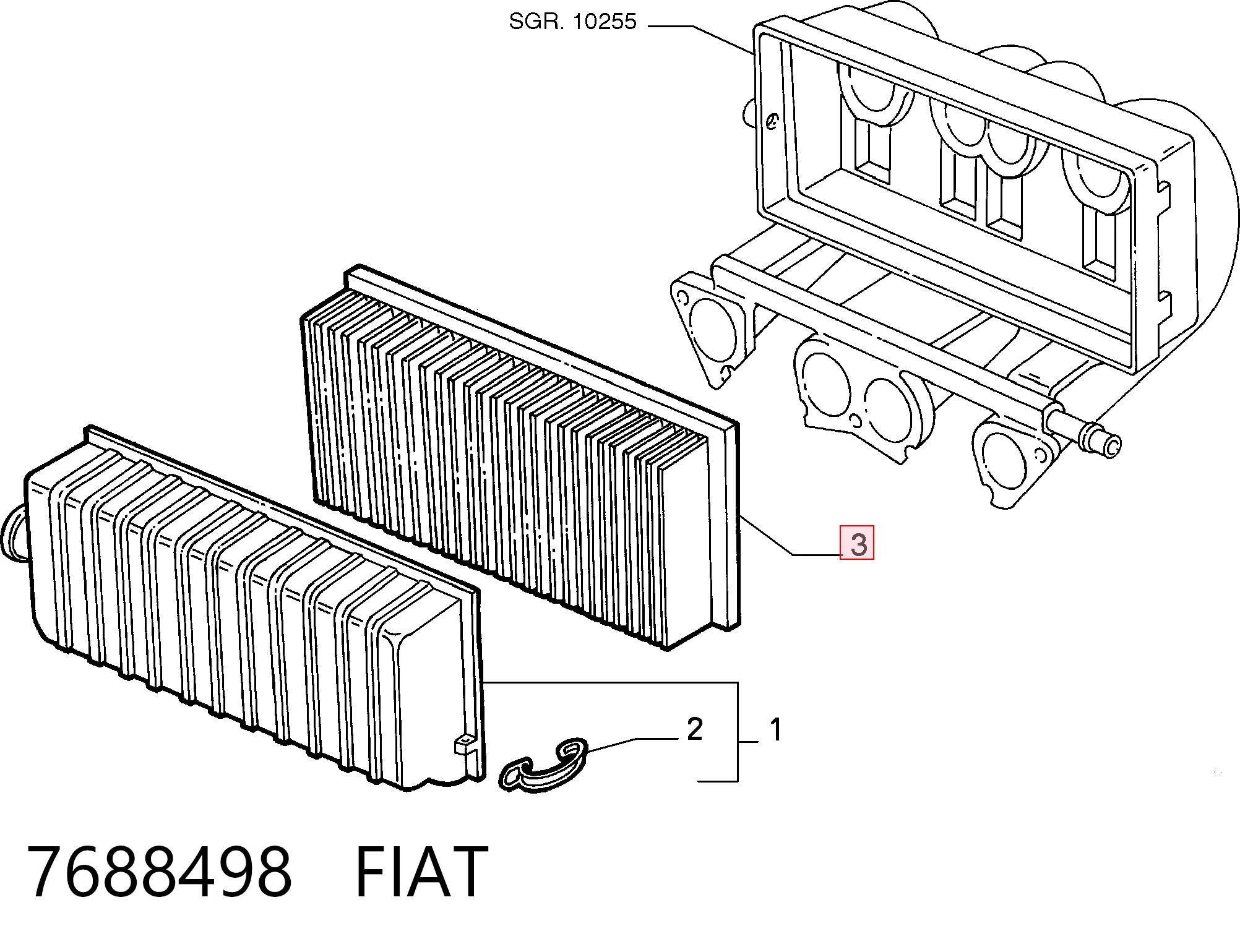 7688498 Fiat/Alfa/Lancia
