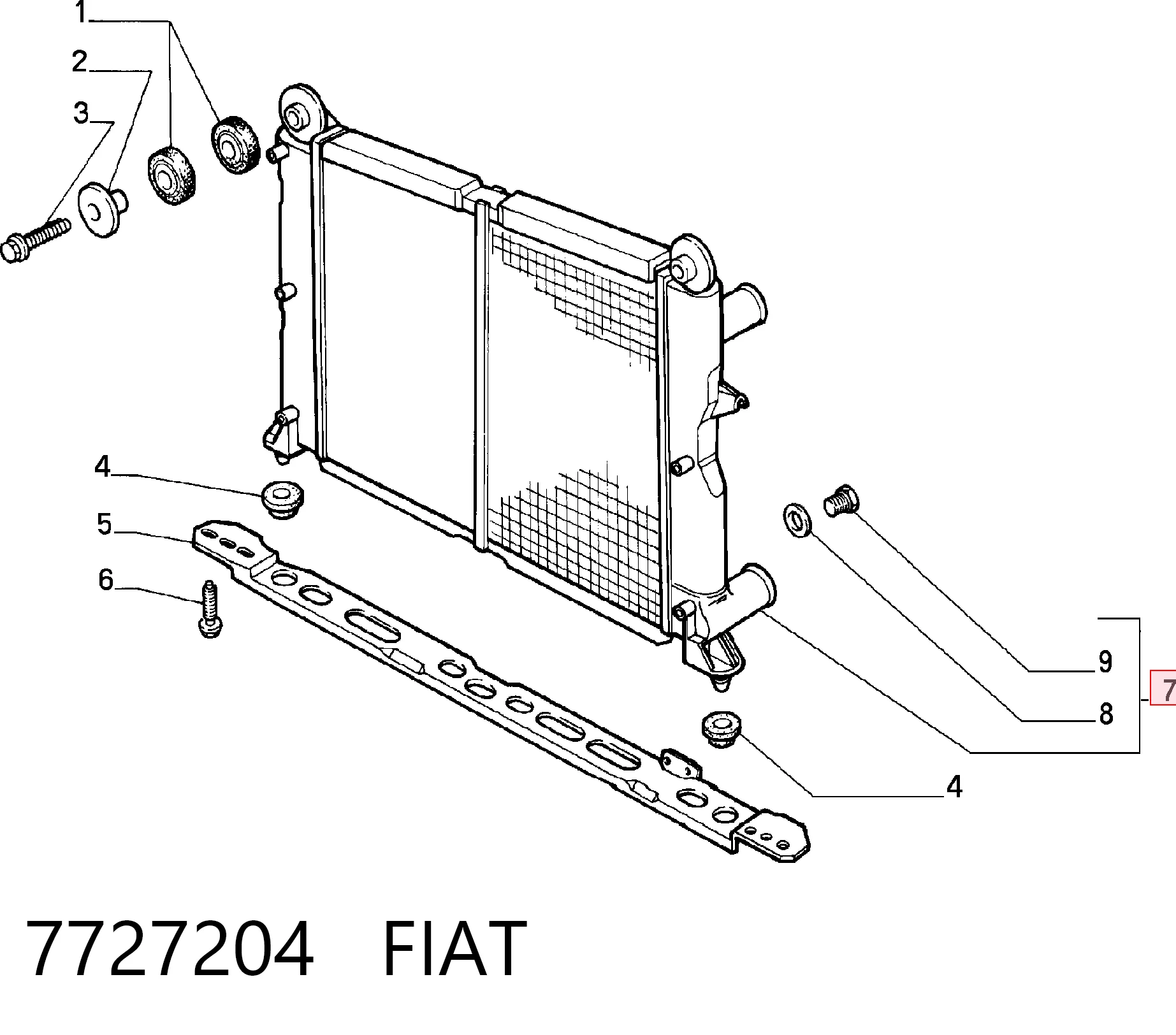 7727204 Fiat/Alfa/Lancia