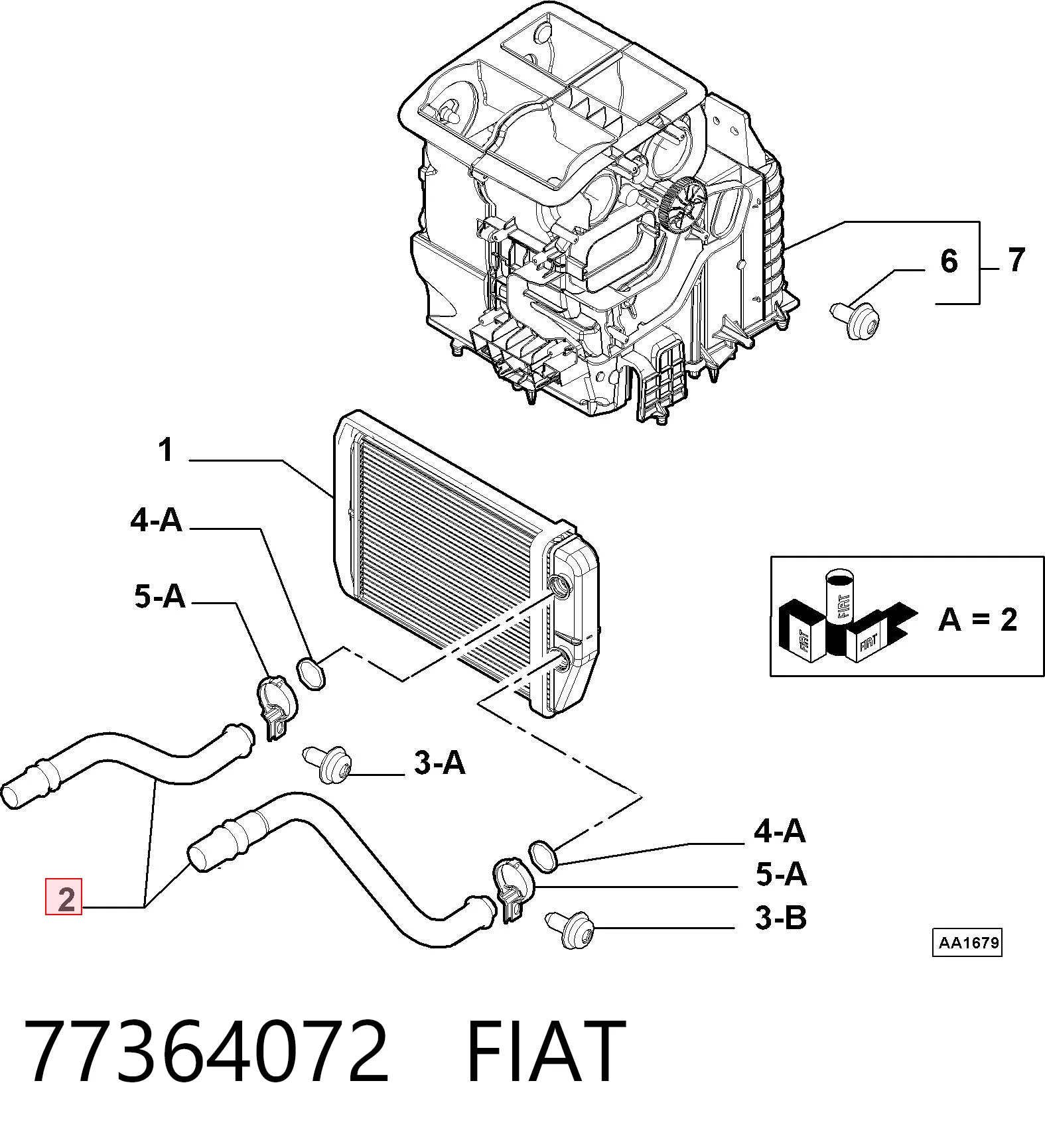 77364072 Fiat/Alfa/Lancia