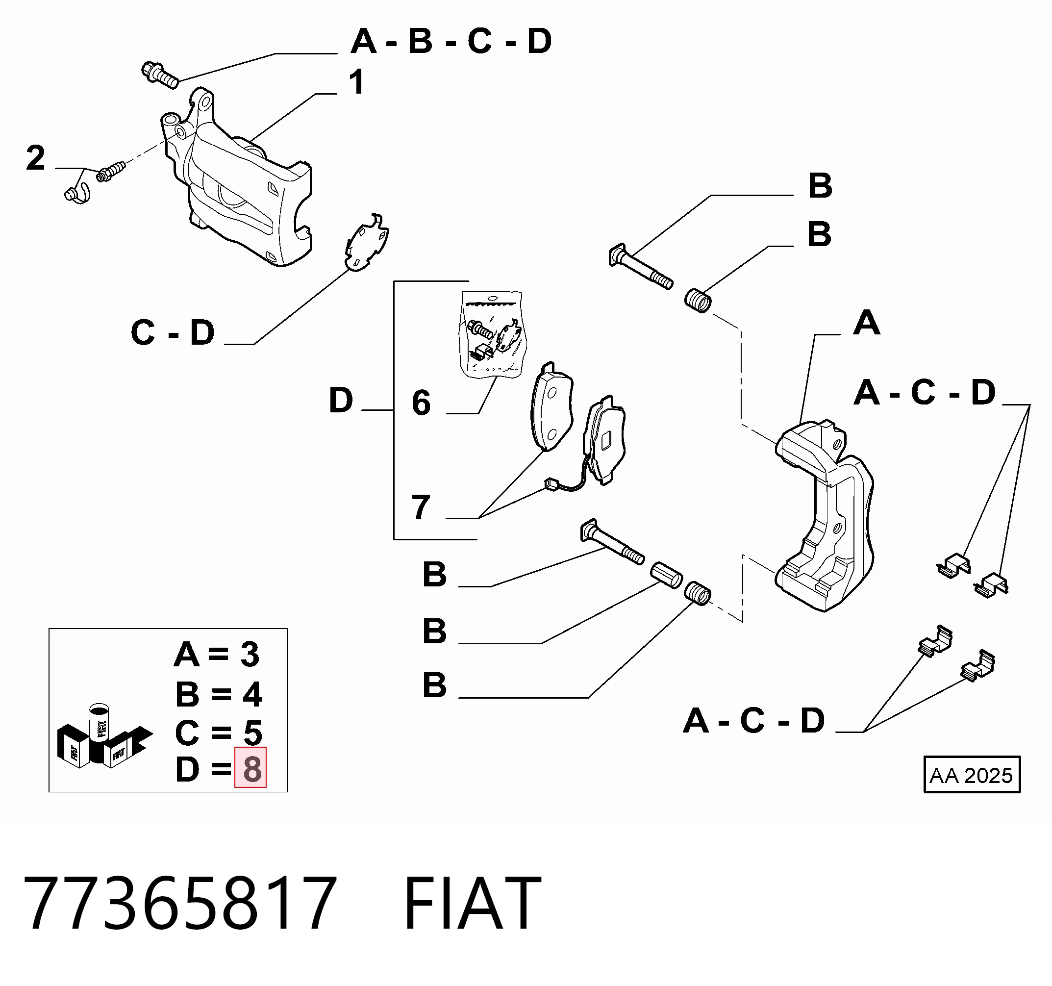 77365817 Fiat/Alfa/Lancia