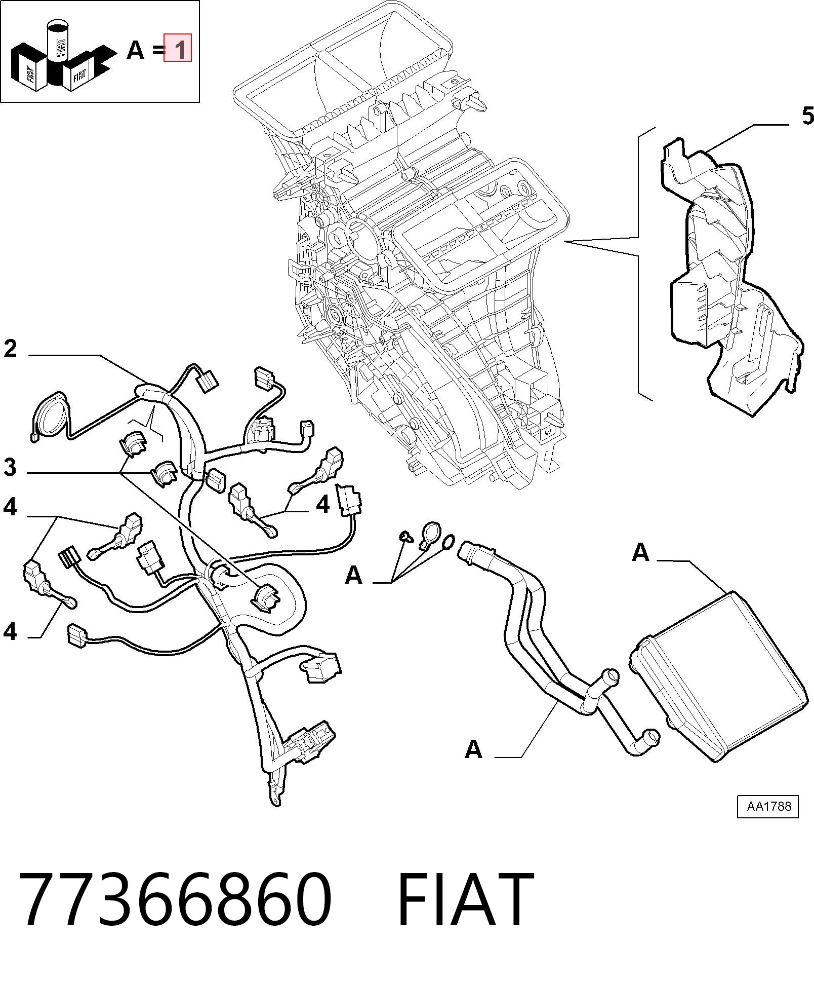77366860 Fiat/Alfa/Lancia