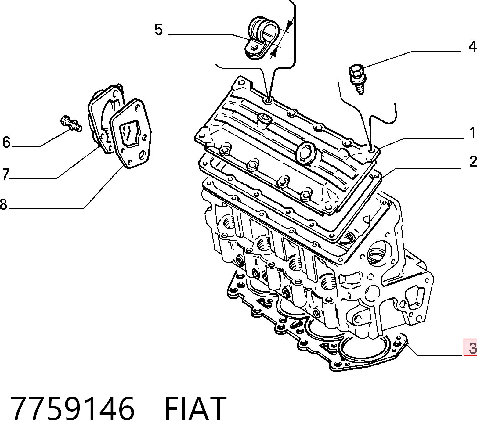 7759146 Fiat/Alfa/Lancia