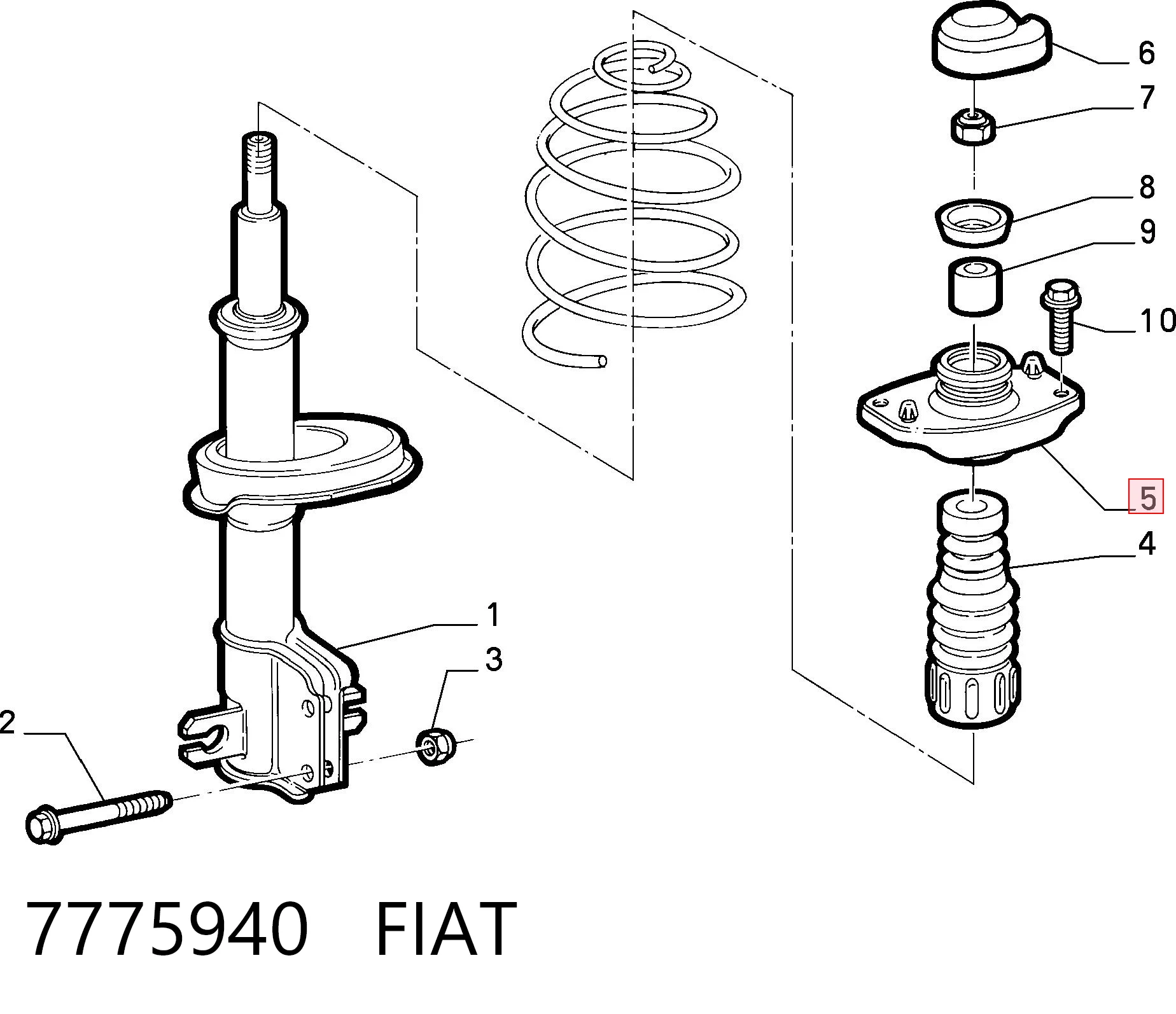 7775940 Fiat/Alfa/Lancia