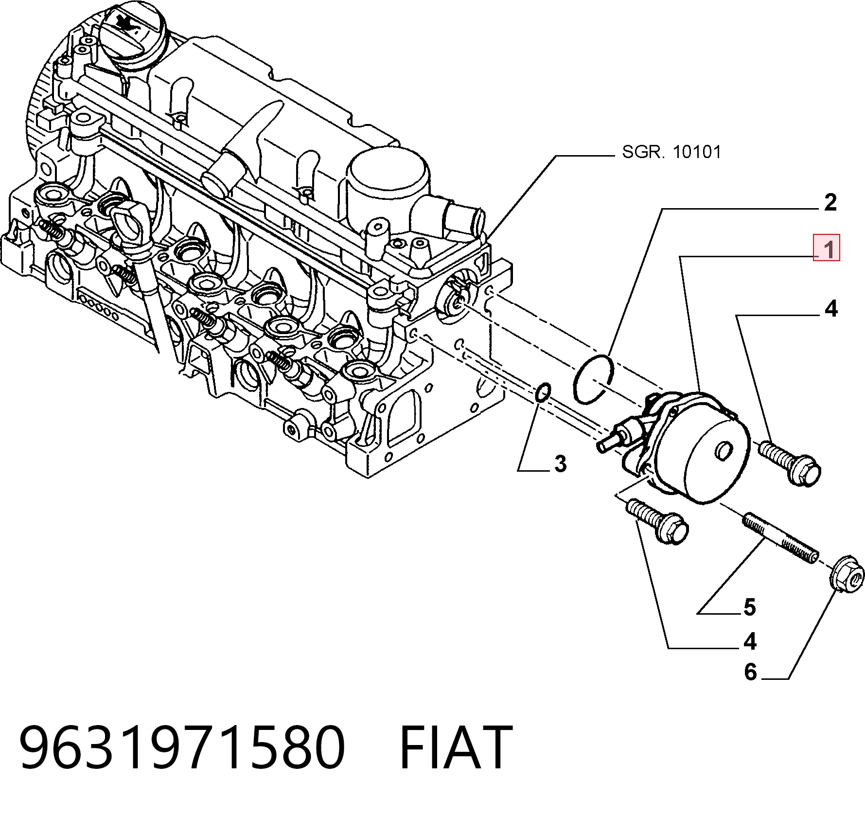 Do koszyka 1813086CT0 Suzuki Pompa podciśnienia