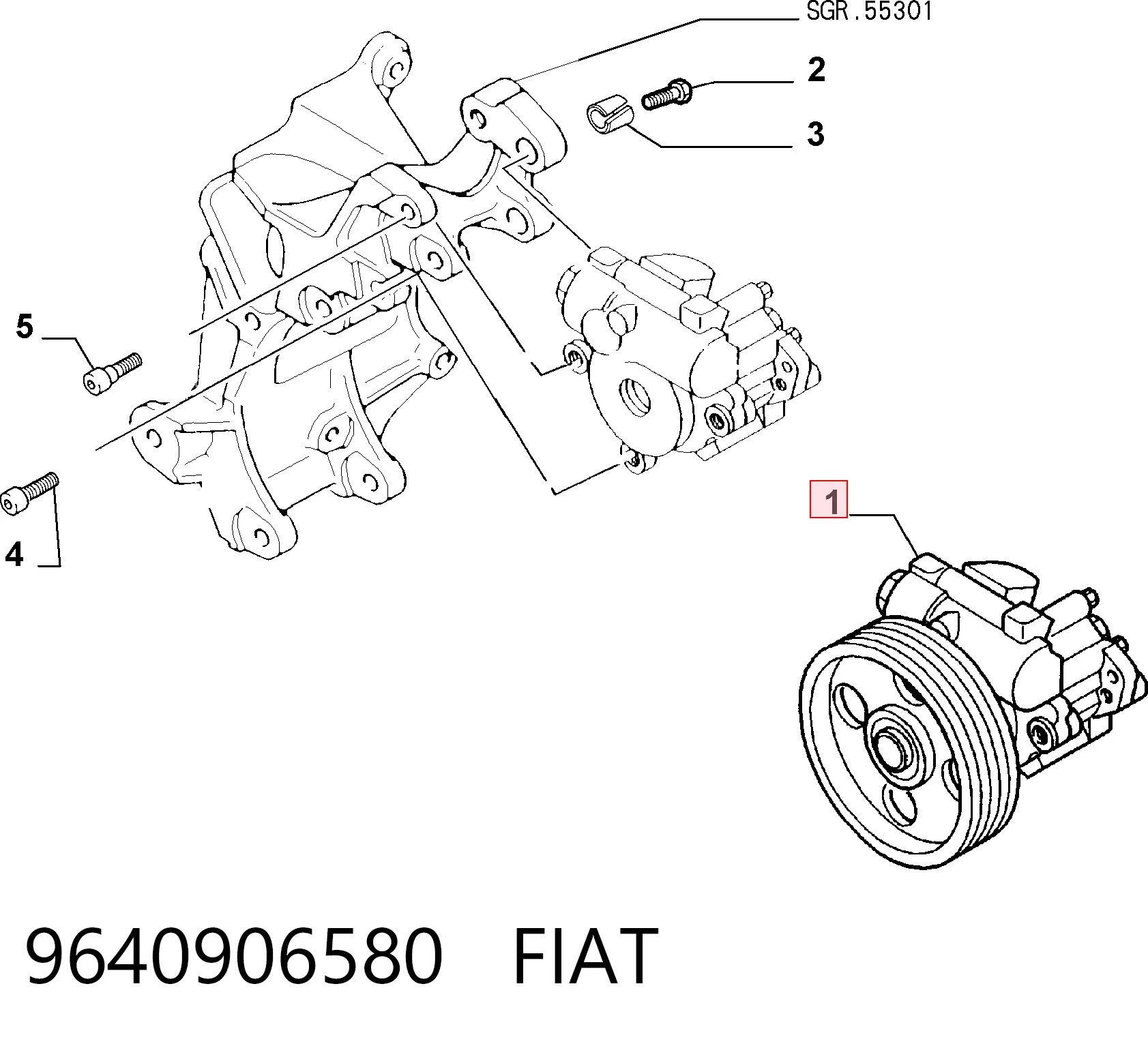 Pompa wspomagania hydraulicznego kierownicy Peugeot Expert minivan (224) (1996 - 2006) cena, od 47,96 USD