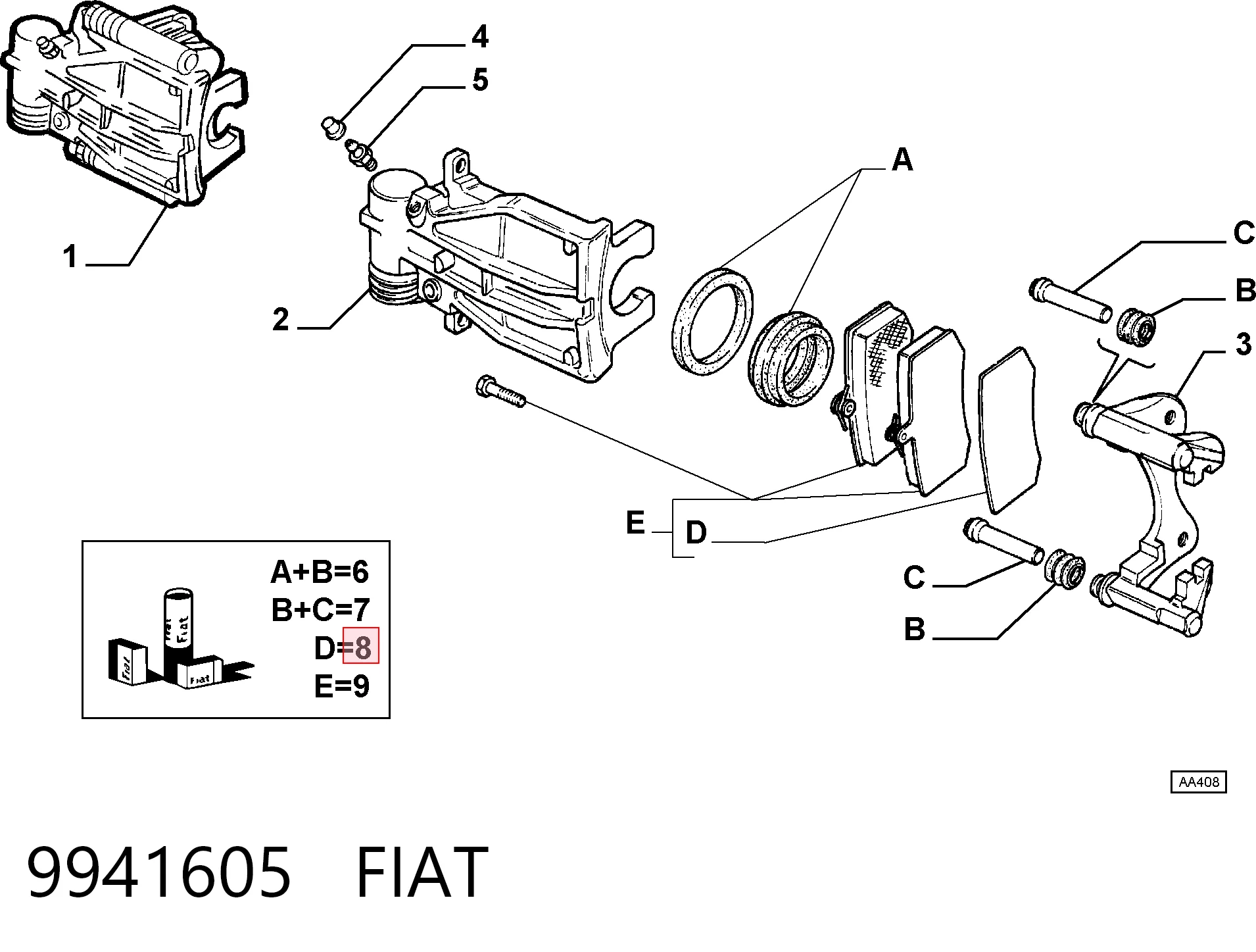 9941605 Fiat/Alfa/Lancia
