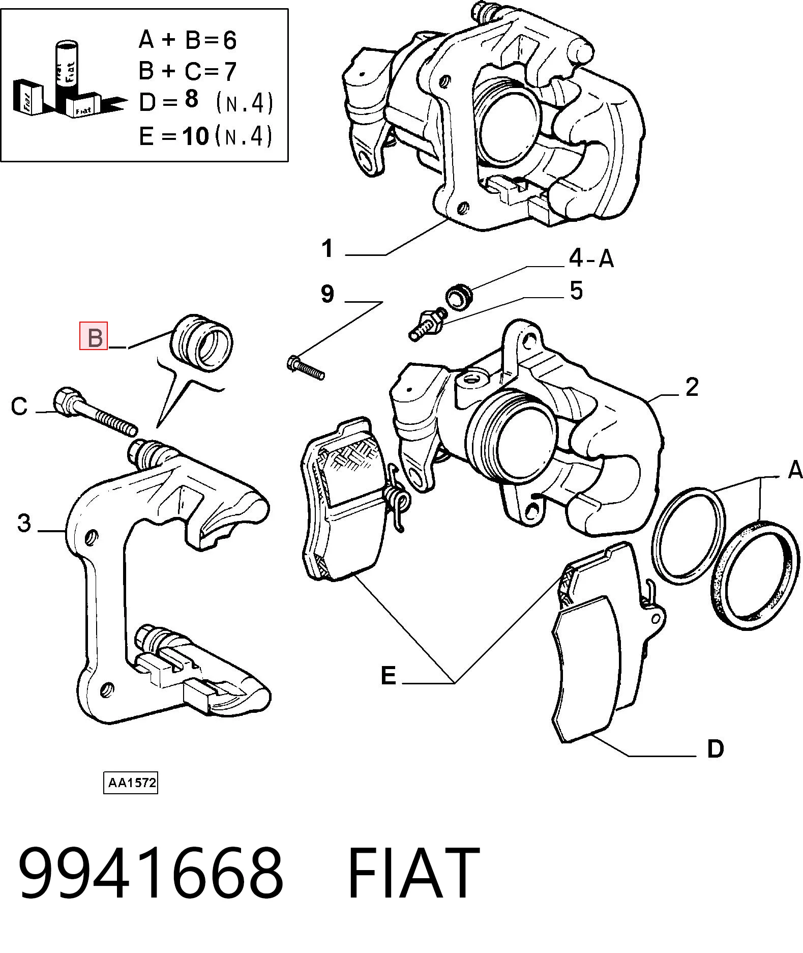 9941668 Fiat/Alfa/Lancia