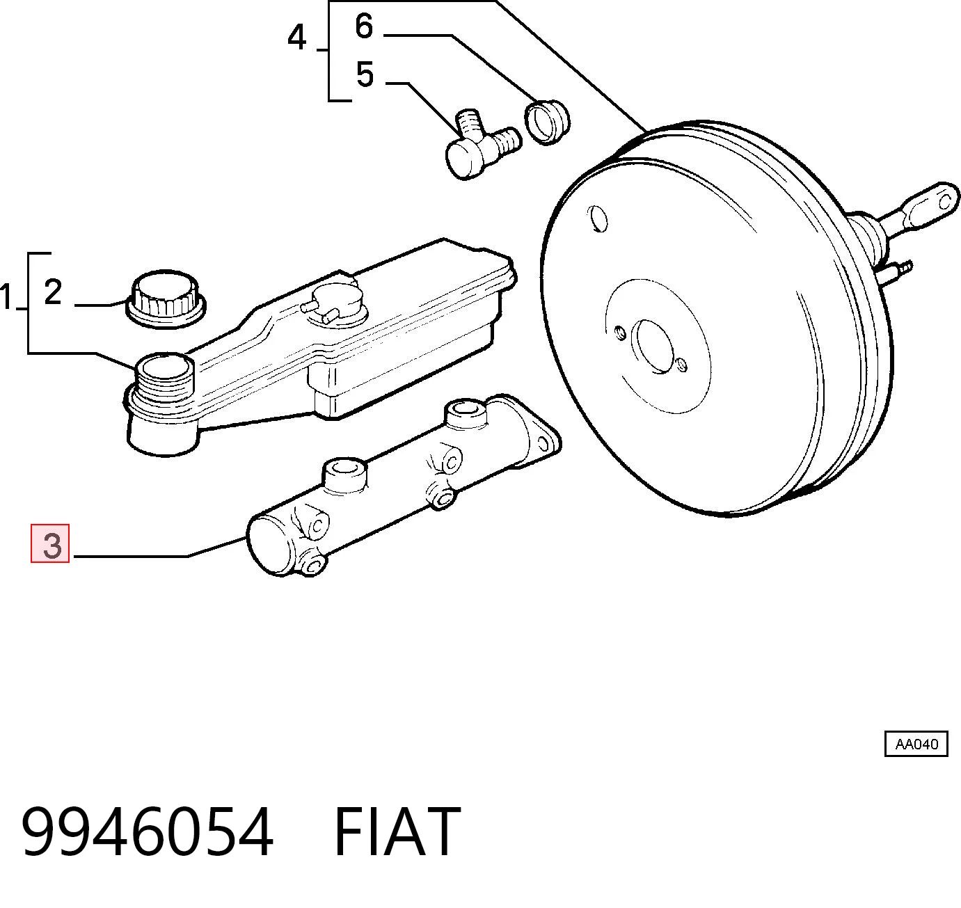 9946054 Fiat/Alfa/Lancia
