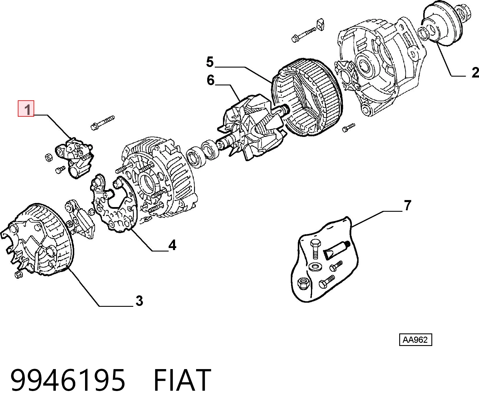9946195 Fiat/Alfa/Lancia