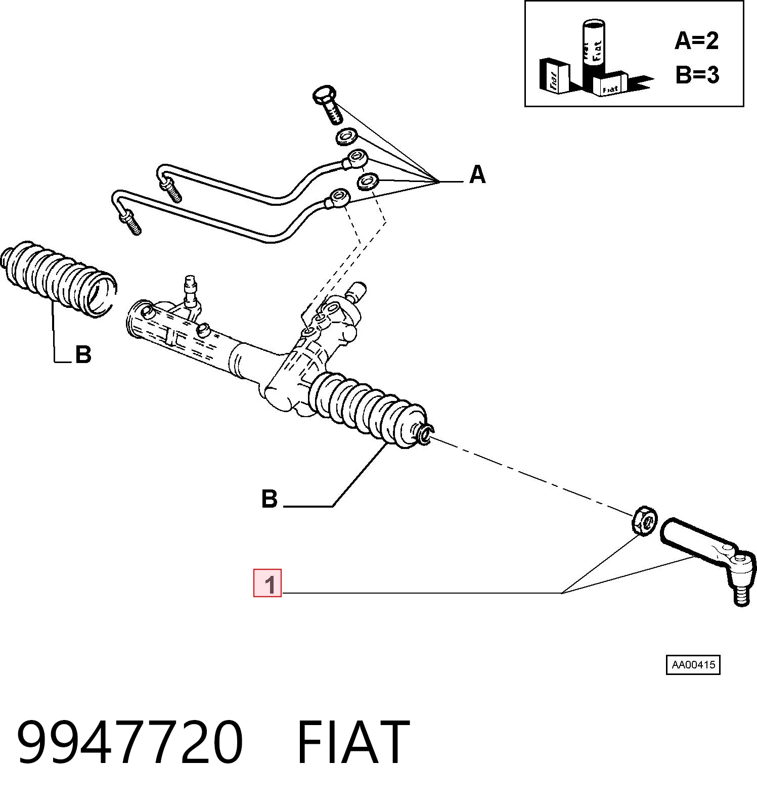 9947720 Fiat/Alfa/Lancia