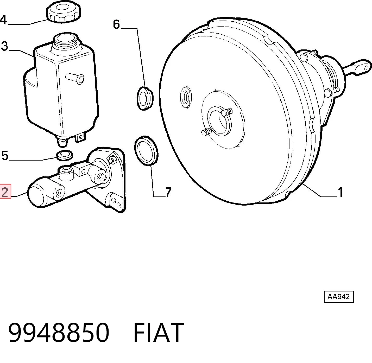 9948850 Fiat/Alfa/Lancia