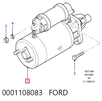 0001108083 Ford Rozrusznik