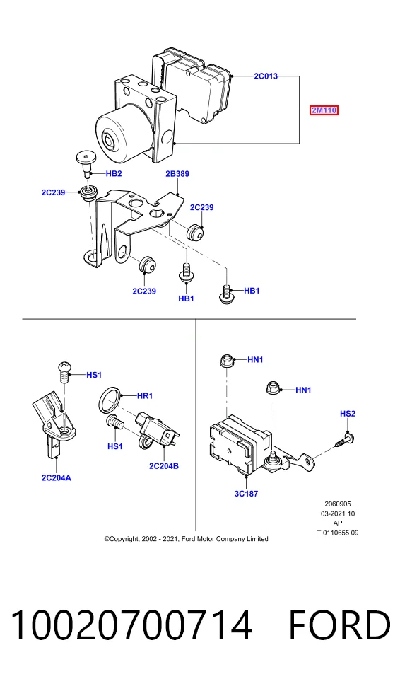Sterownik ABS  hydrauliczny Ford Focus II hatchback (DA, HCP, DP) (2004 - 2011) cena, od 40,92 USD