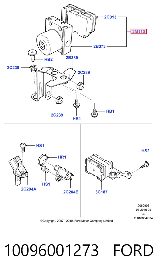 Do koszyka Sterownik ABS  hydrauliczny Ford Focus II DA, HCP, DP
