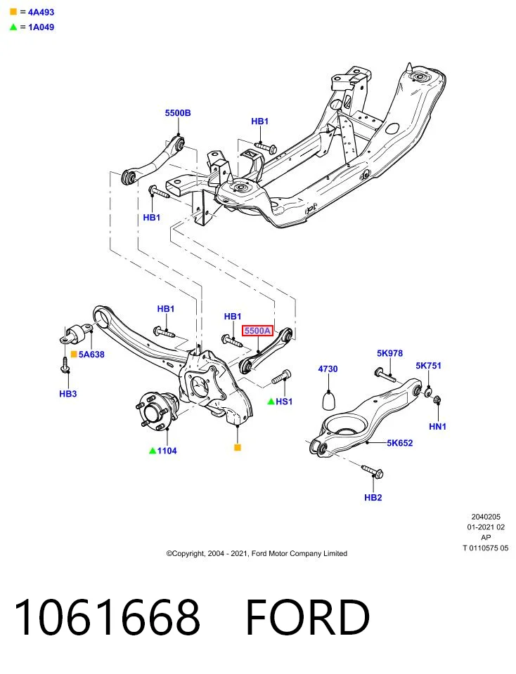 1061668 Ford