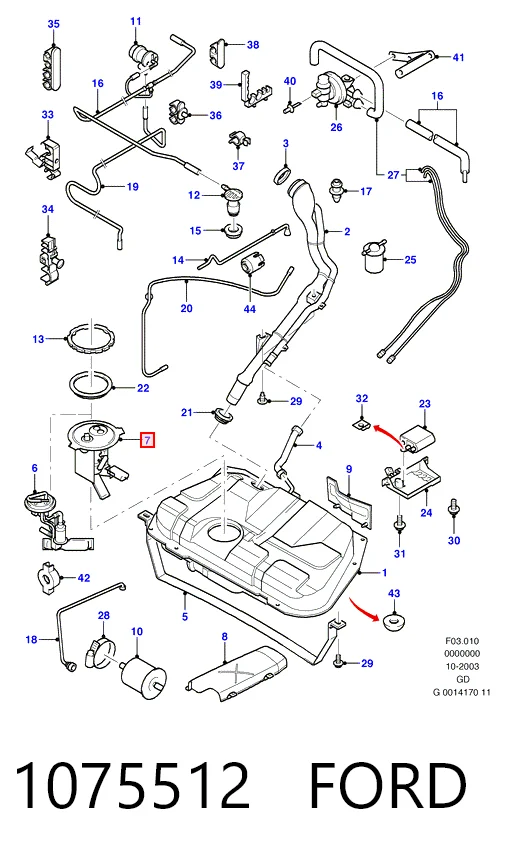  do Ford Mondeo II (BFP)