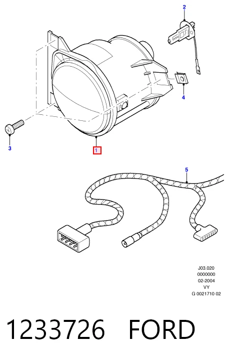 Lampa przeciwmgielna lewa Seat Alhambra minivan (7V8, 7V9) (1996 - 2010) cena, od 46,50 USD