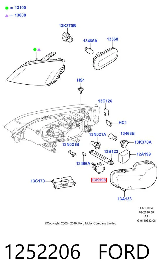  Ford Focus II (2004-2011)