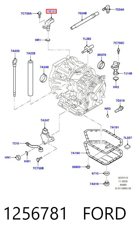  Czujnik prędkości Toyota Corolla 