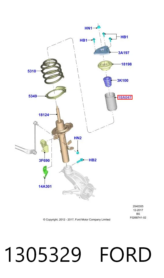 1305329 Ford
