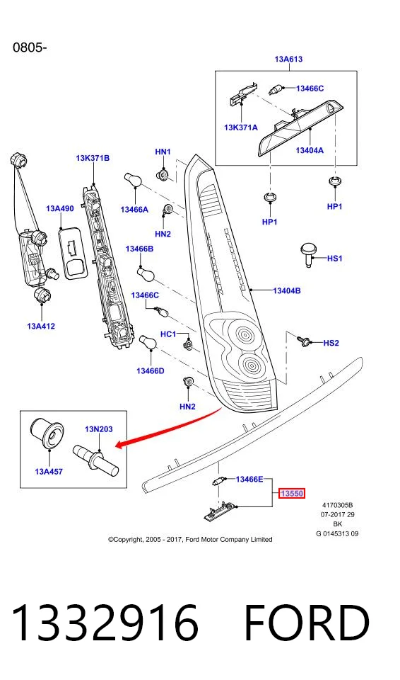 1332916 Ford