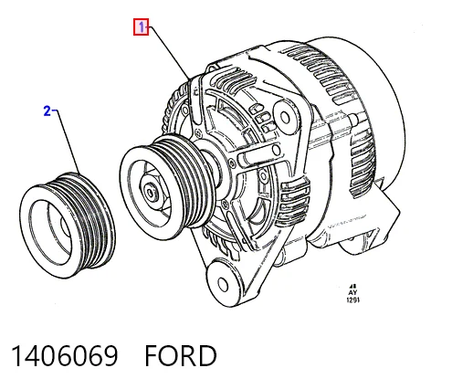  Alternator Ford Mondeo 1
