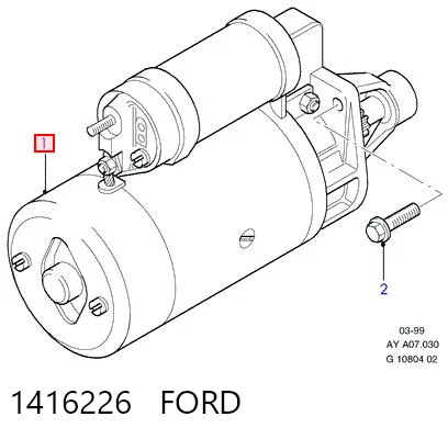 1416226 Ford Rozrusznik