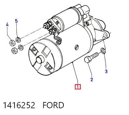 1416252 Ford Rozrusznik