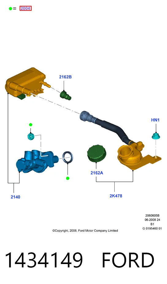 Kupić Zestaw naprawczy głównego cylindra hamulcowego Ford Transit V363 w dobrej cenie