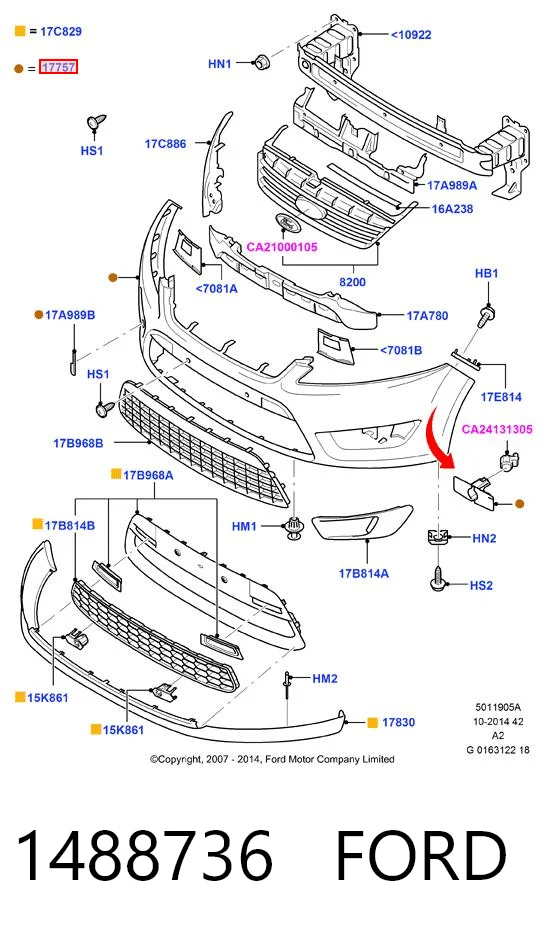 1488736 Ford