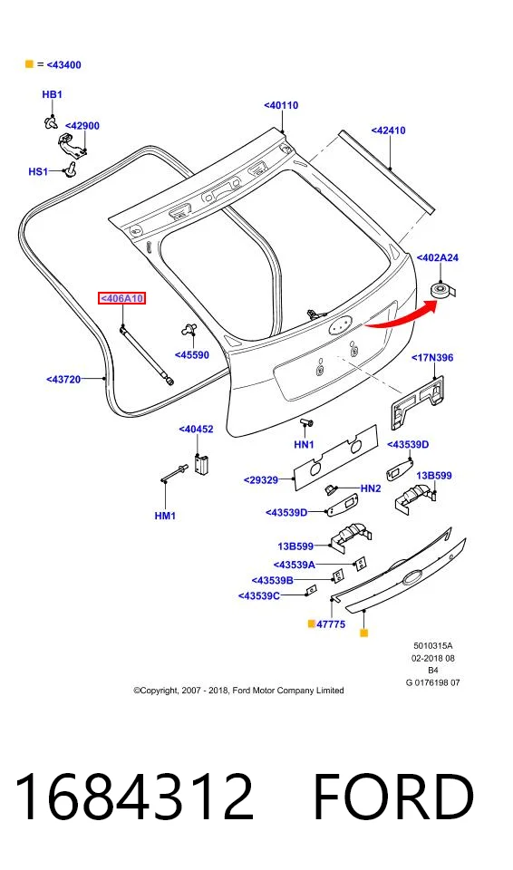 1684312 Ford