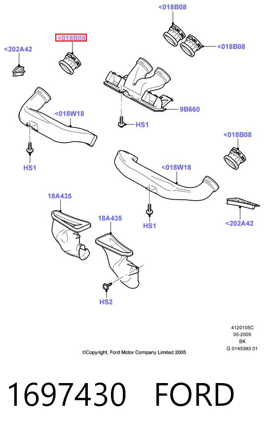 1697430 Ford 