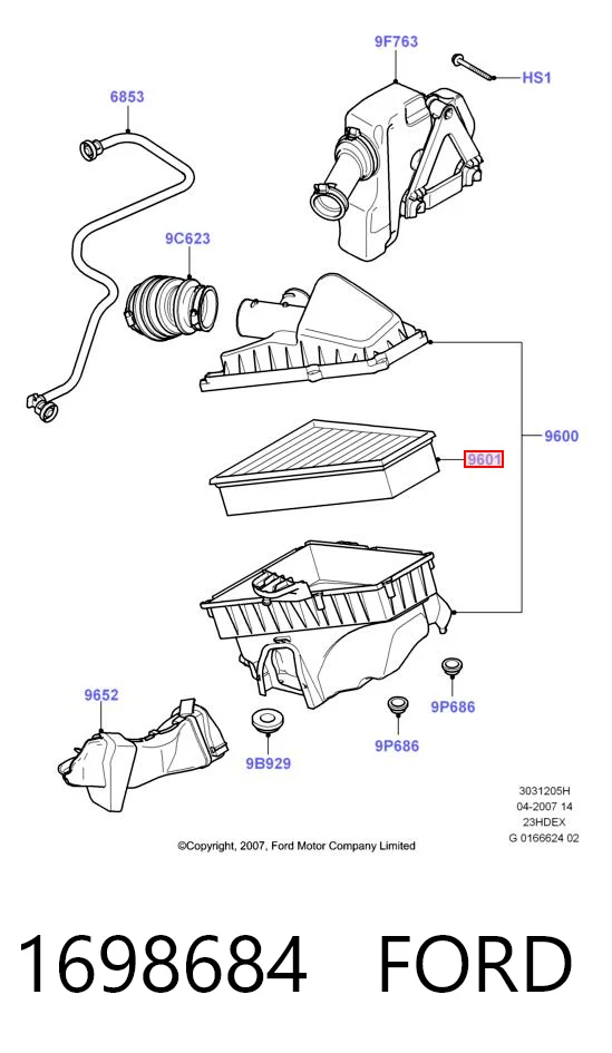 1698684 Ford