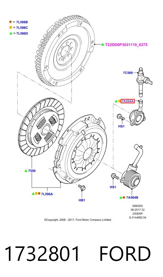1732801 Ford
