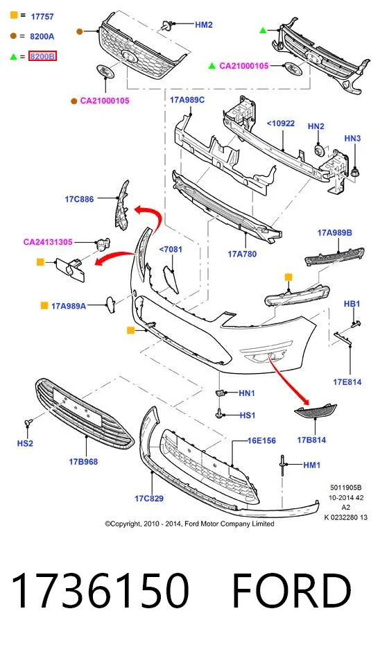 1736150 Ford