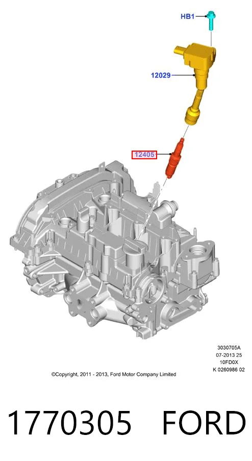 1770305 Ford Świeca zapłonowa