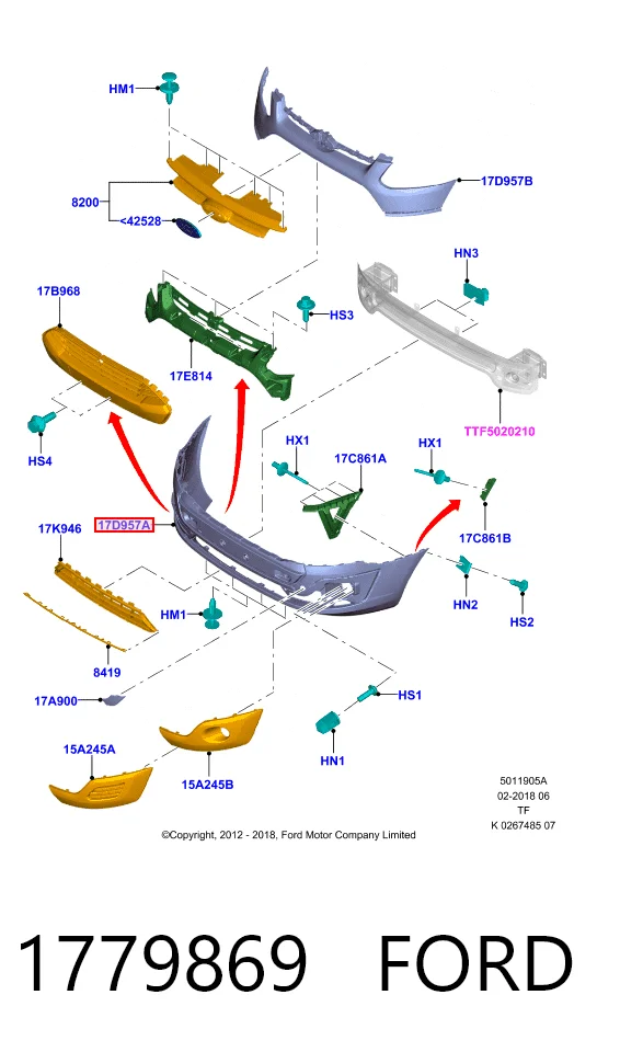1779869 Ford