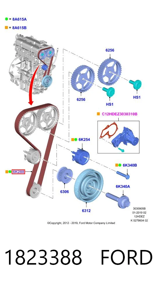 1823388 Ford