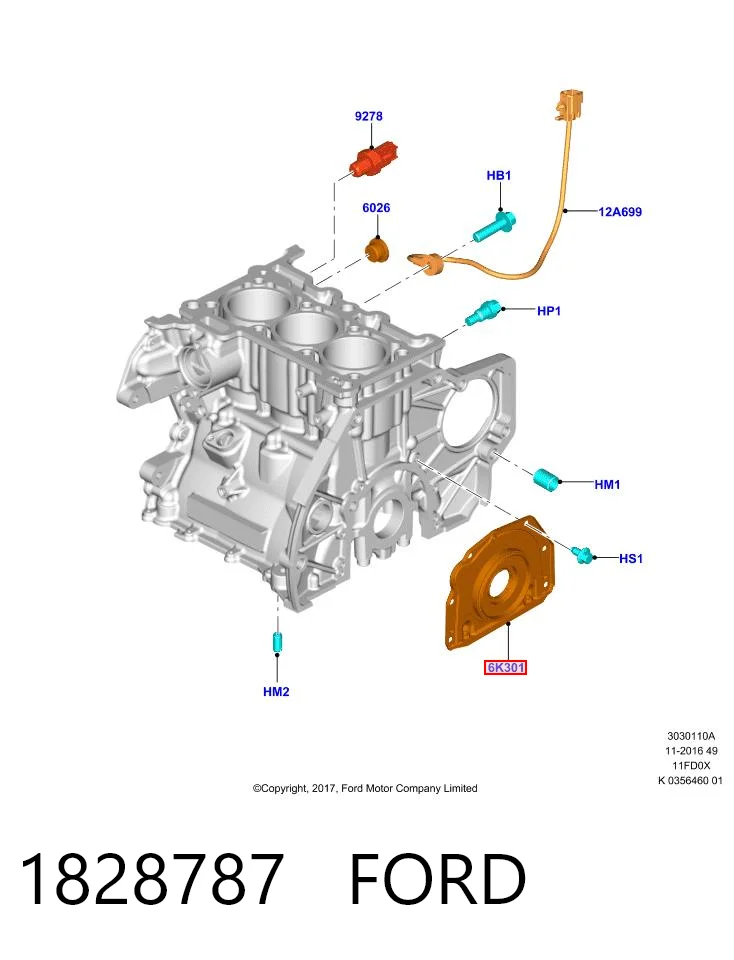 1828787 Ford