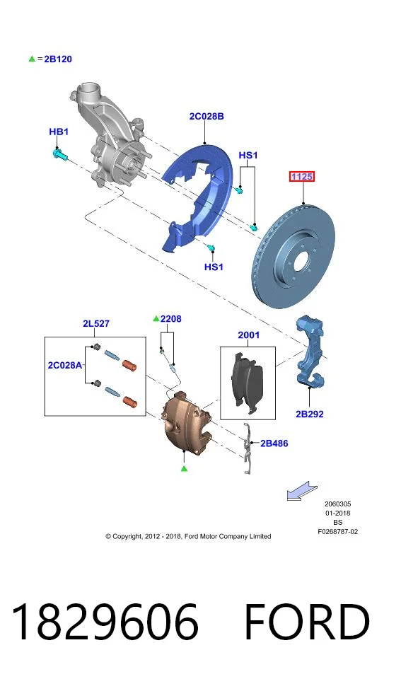 1829606 Ford