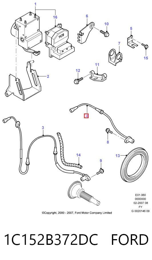 1C152B372DC Ford