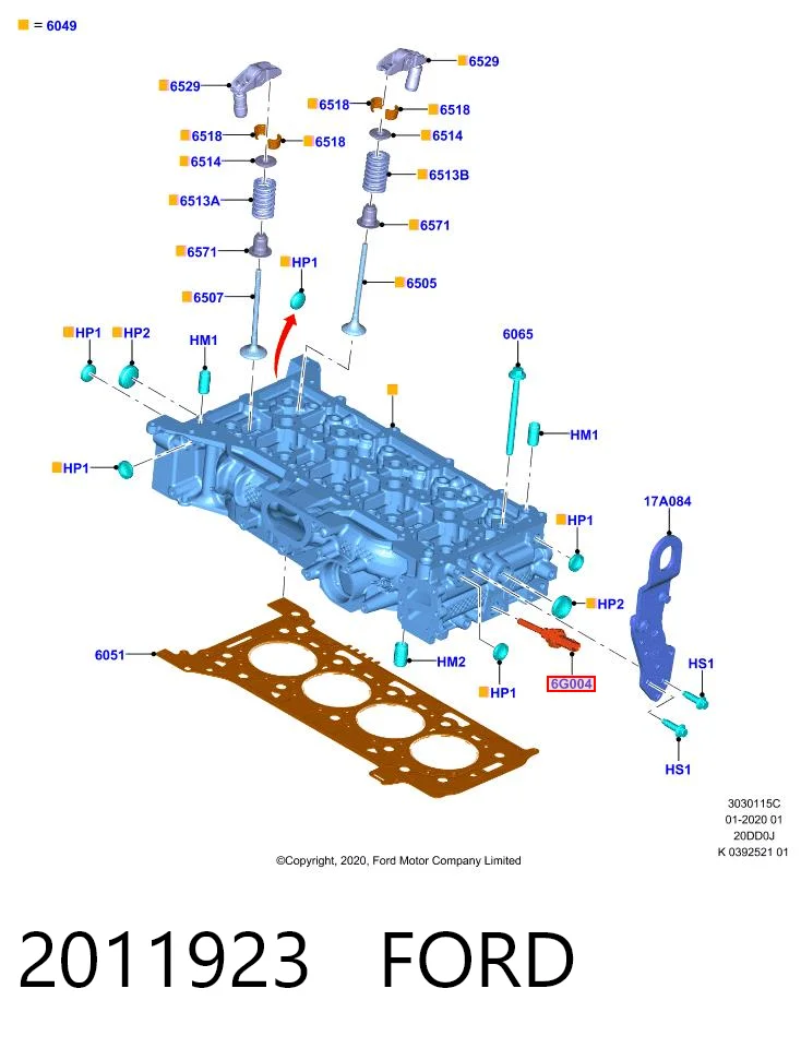 Czujnik temperatury płynu chłodzącego do Ford Focus IV HN