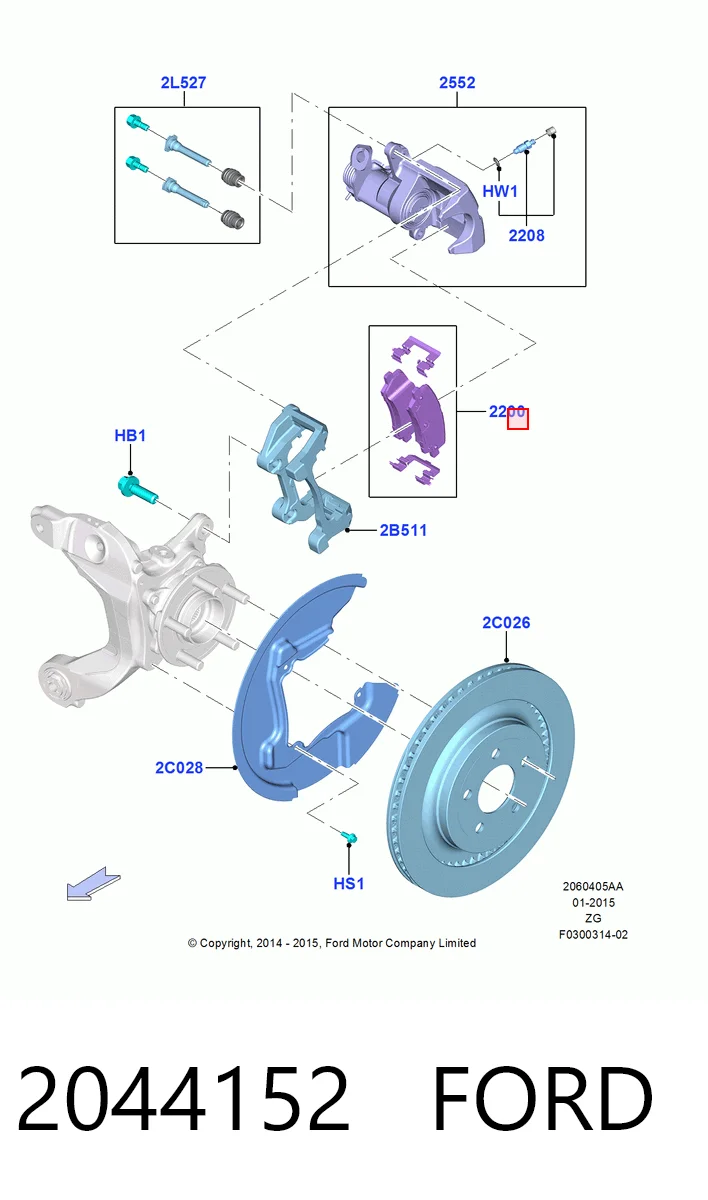 2044152 Ford