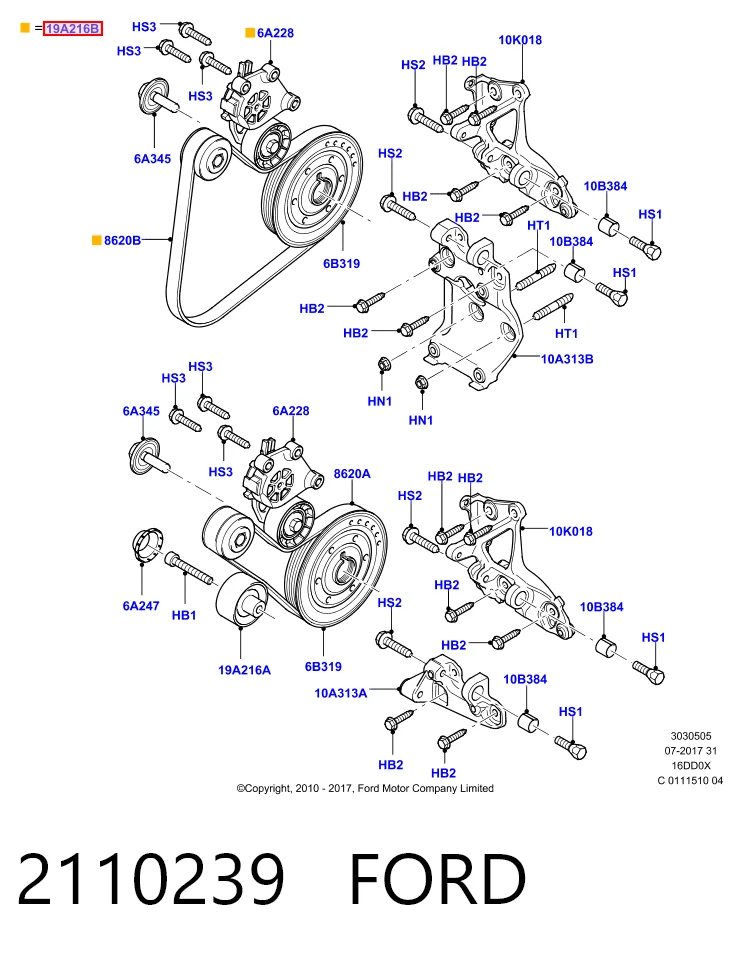Pasek napędowy mechanizmów, zestaw Peugeot/Citroen 1613444680 cena, od 53,47 USD
