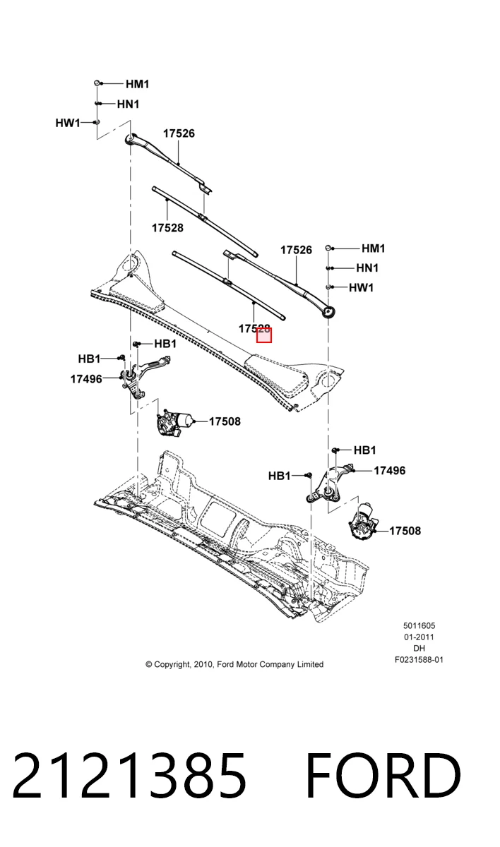 Pióro wycieraczki szyby przedniej, zestaw (2 szt.) Peugeot/Citroen 1689813480 cena, od 14,89 USD