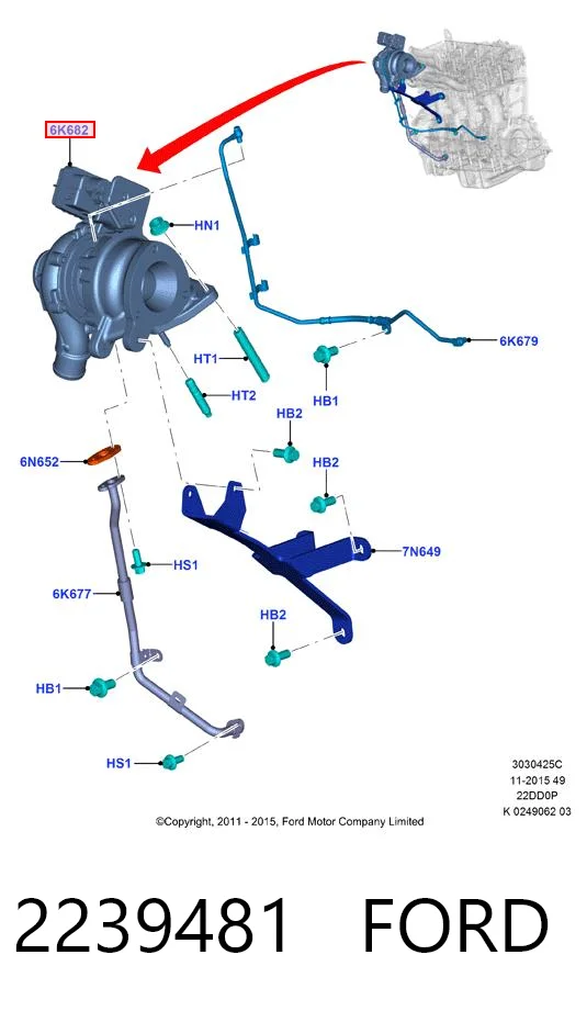 GTB1749V VAG Turbina