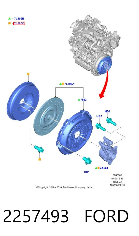 2257493 Ford