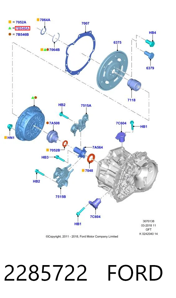 Zestaw sprzęgła (3 części) Nexus F1G215NX cena, od 1156,47 USD